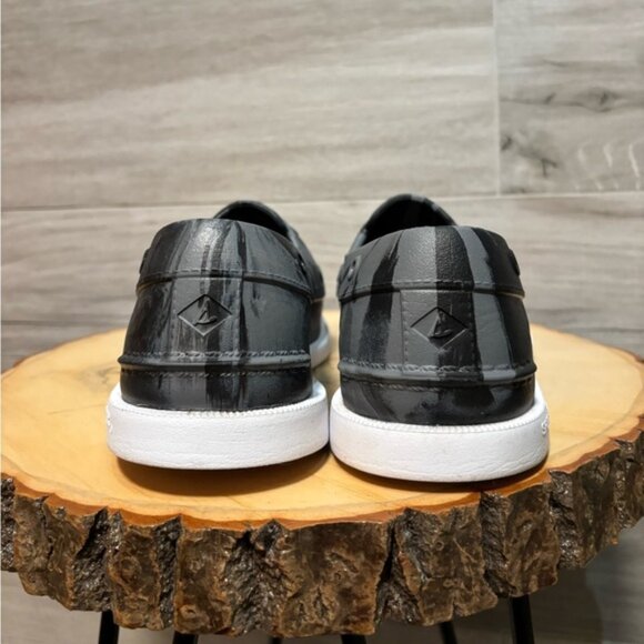 SPERRY Topsider Authentic Original Float Boat Shoes Grey size 9 - Picture 2 of 8